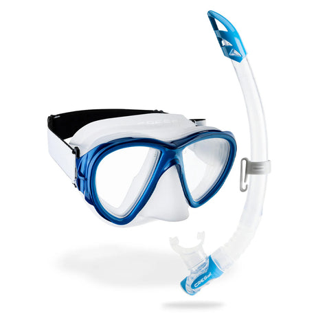 Cressi Fiji + Gamma Snorkel Combo