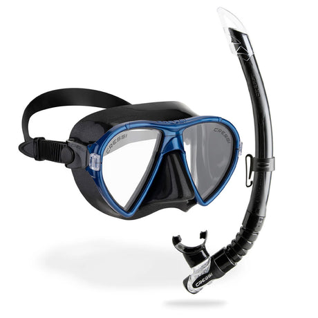 Cressi Ocean and Gamma Snorkel Combo