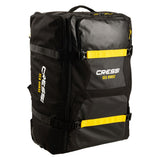 Cressi Sea Horse Voyager Rolling Backpack - Black / Yellow