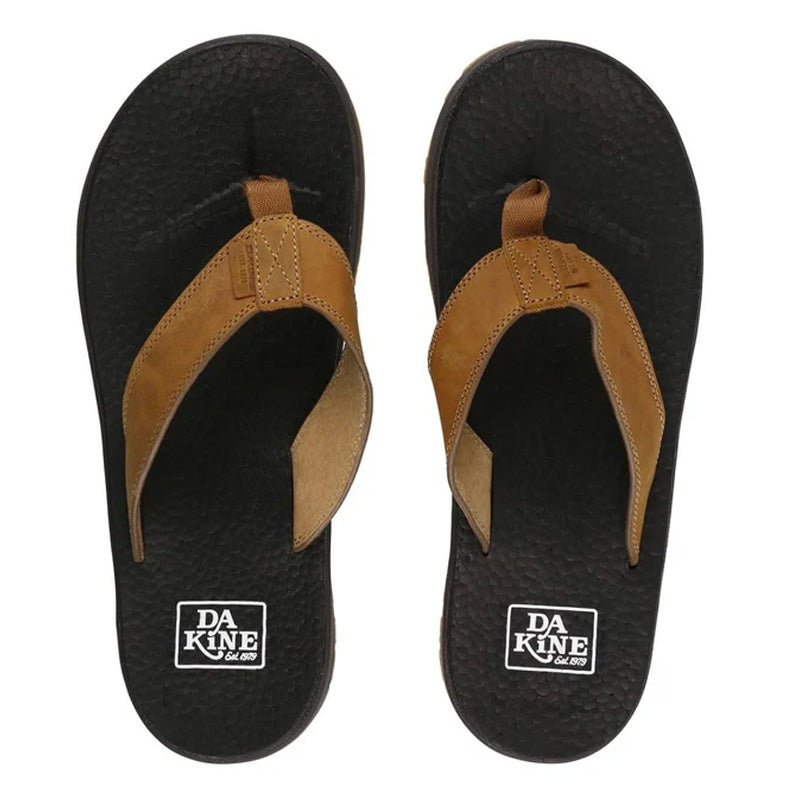Dakine No Ka'Oi Leather Flip Flops - Tan