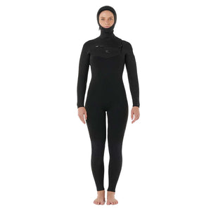 Ripcurl Dawn Patrol 5/4 Chest Zip Fullsuit Wetsuit - Black