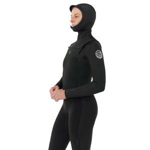 Ripcurl Dawn Patrol 5/4 Chest Zip Fullsuit Wetsuit - Black