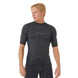 Rip Curl Dawn Patrol UV Short Sleeve Rash Guard - Black Marle