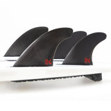 FCS II H4 Quad Rear Fins