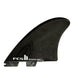FCS II Modern Keel Twin Fins - Black