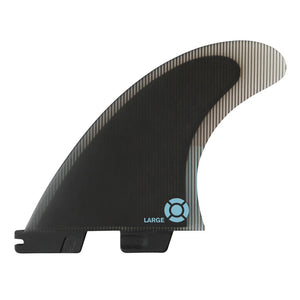 FCS II Performer PC Tri Fins - Tranquil Blue