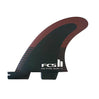 FCS II Pyzel Quad Rear Fin Set