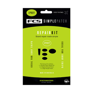 FCS Simple Patch Repair Kit Epoxy - Clear