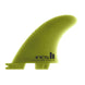 FCS II Carver Quad Rear Fin Set - Eucalyptus