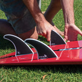 FCS II Harley Longboard Tri Fins