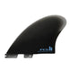 FCS II PERFORMER KEEL TWIN FINS - Black