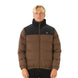 Ripcurl Fade Out Cord Puffer Jacket - Chocolate