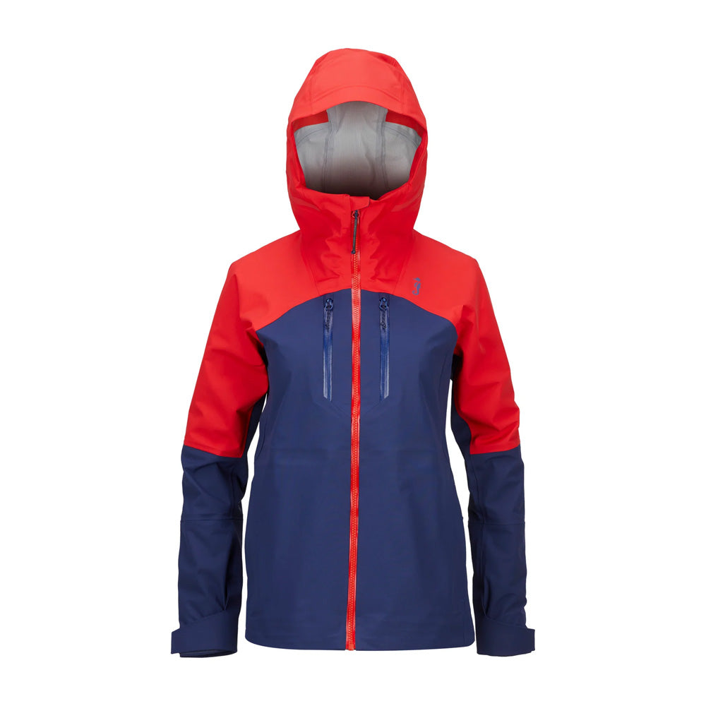 Mustang Survival Women's Taku Waterproof Jacket - Admiral/Mahi Yellow