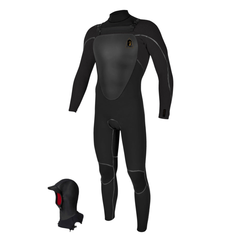 O'Neill Mutant Legend 5/4 Chest Zip Full w/Hood