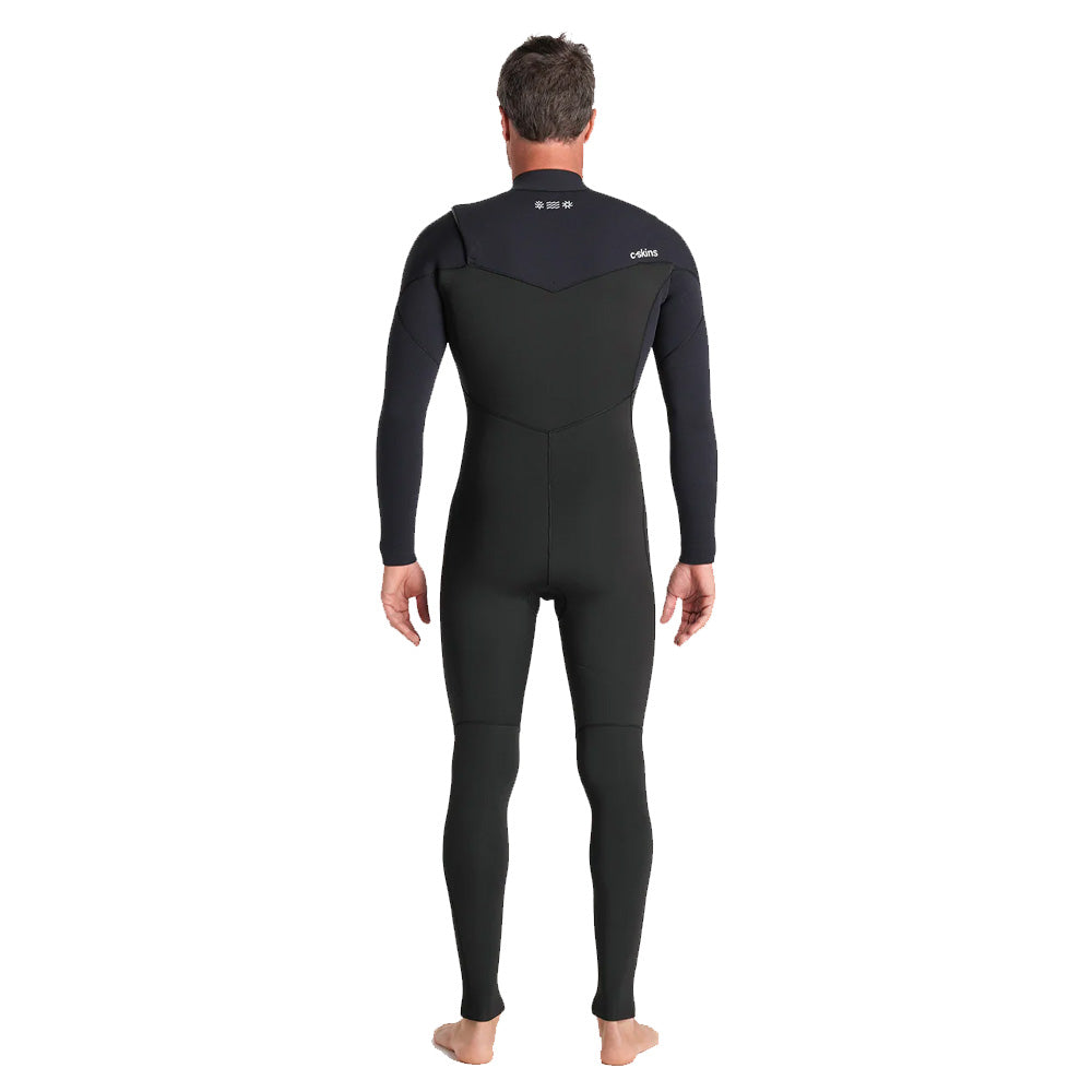 C-Skins NuWave Session 4/3 GBS Chest Zip Steamer Mens