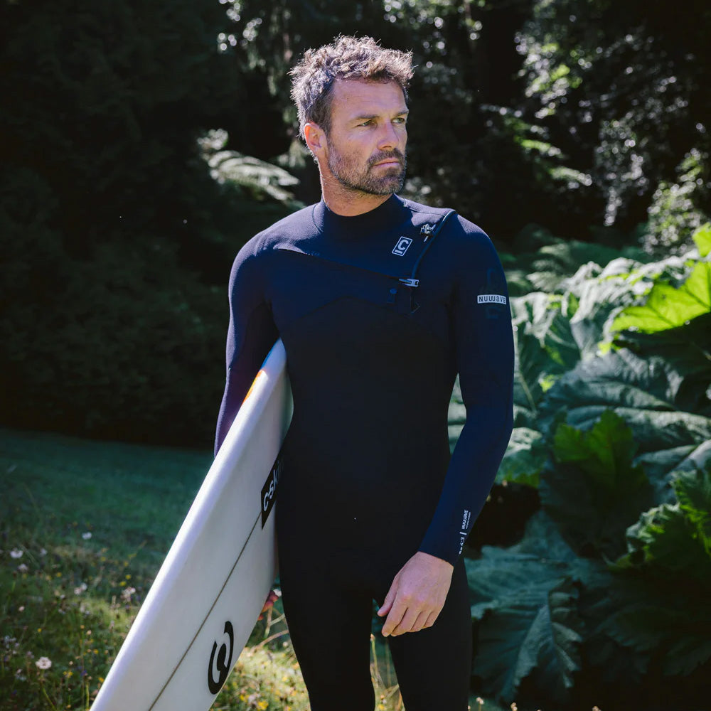 C-Skins NuWave Session 4/3 GBS Chest Zip Steamer Mens