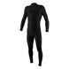 O'Neill Hyperfreak 5/4+ Chest Zip Full - Black/Black