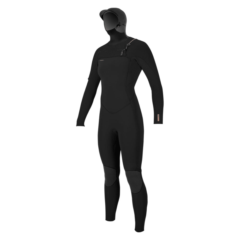 O'Neill Hyperfreak 5/4+ Chest Zip w/Hood Womens