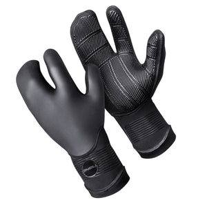 O'Neill Psycho Tech 5mm Lobster Gloves - Black