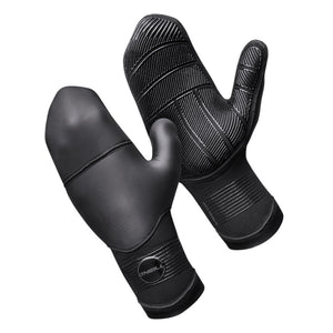 O'Neill Psycho Tech 5mm Mittens - Black