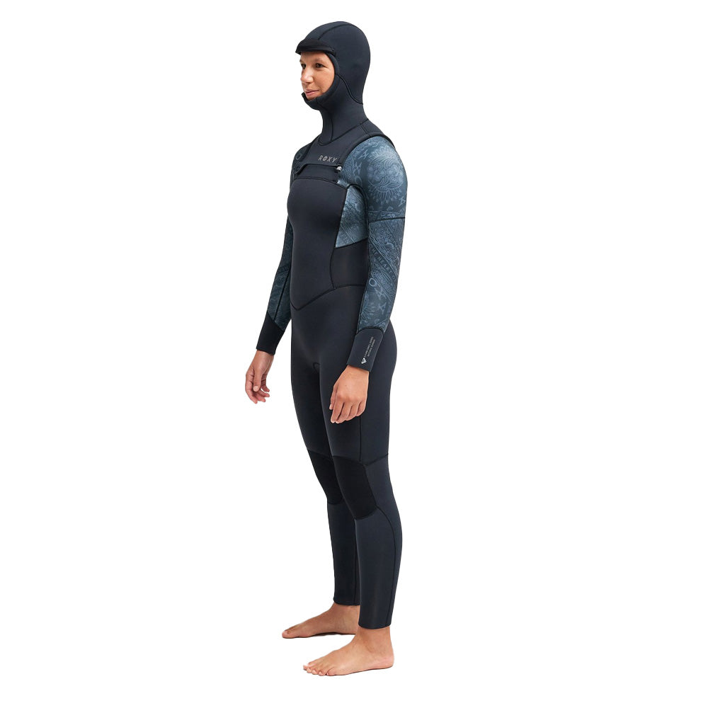 Roxy Swell Natural 5/4mm Hooded CZ Wetsuit Womens