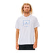 Ripcurl Corp Icon Tee - White