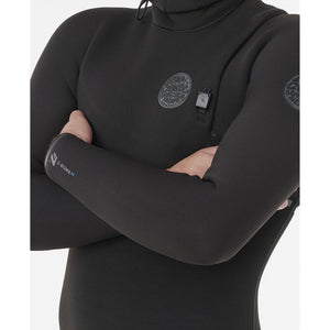 Ripcurl E-Bomb Zip Free Hood 5/4mm - Black