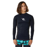 Ripcurl Waves UPF Perf Long Sleeve Rash Vest