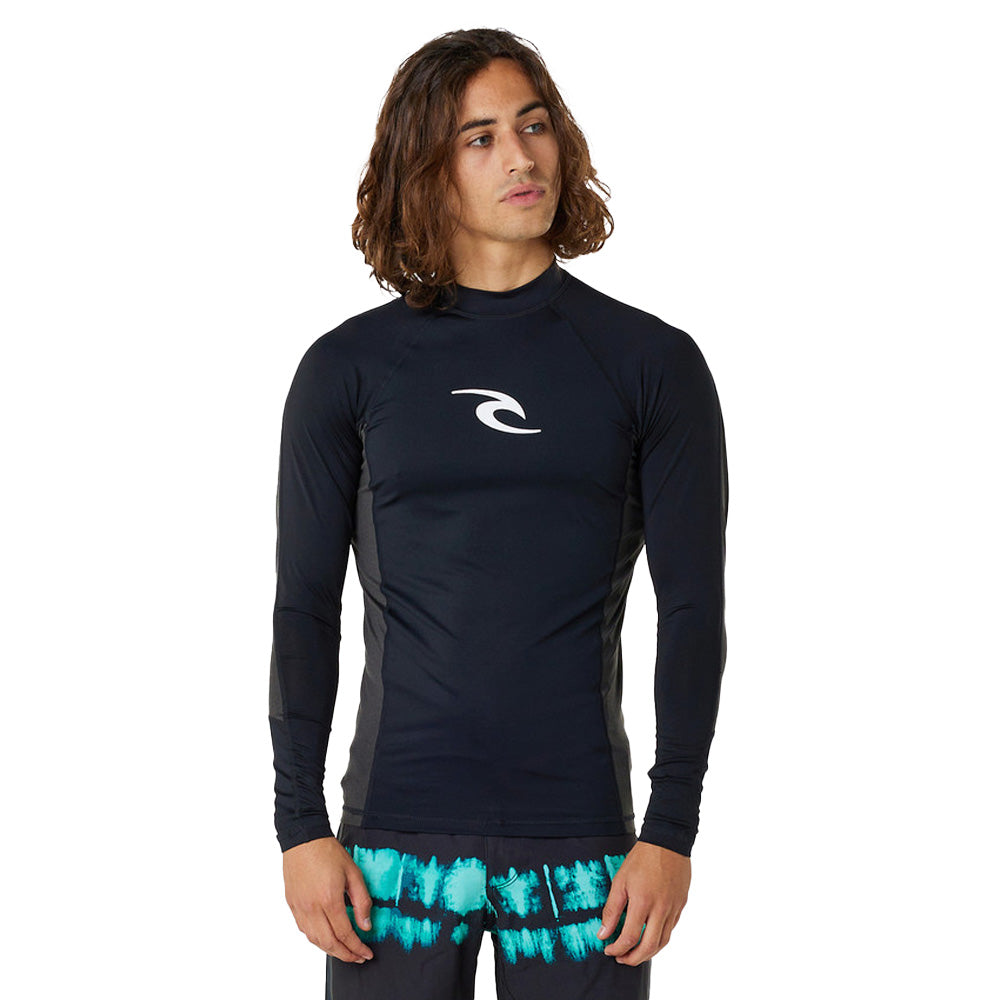 Ripcurl Waves UPF Perf Long Sleeve Rash Vest