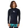 Ripcurl Waves UPF Perf Long Sleeve Rash Vest