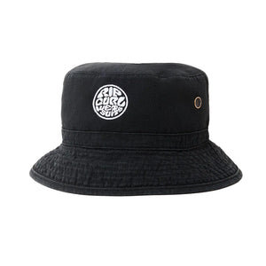 Ripcurl Wetty Icon Bucket Hat - Black
