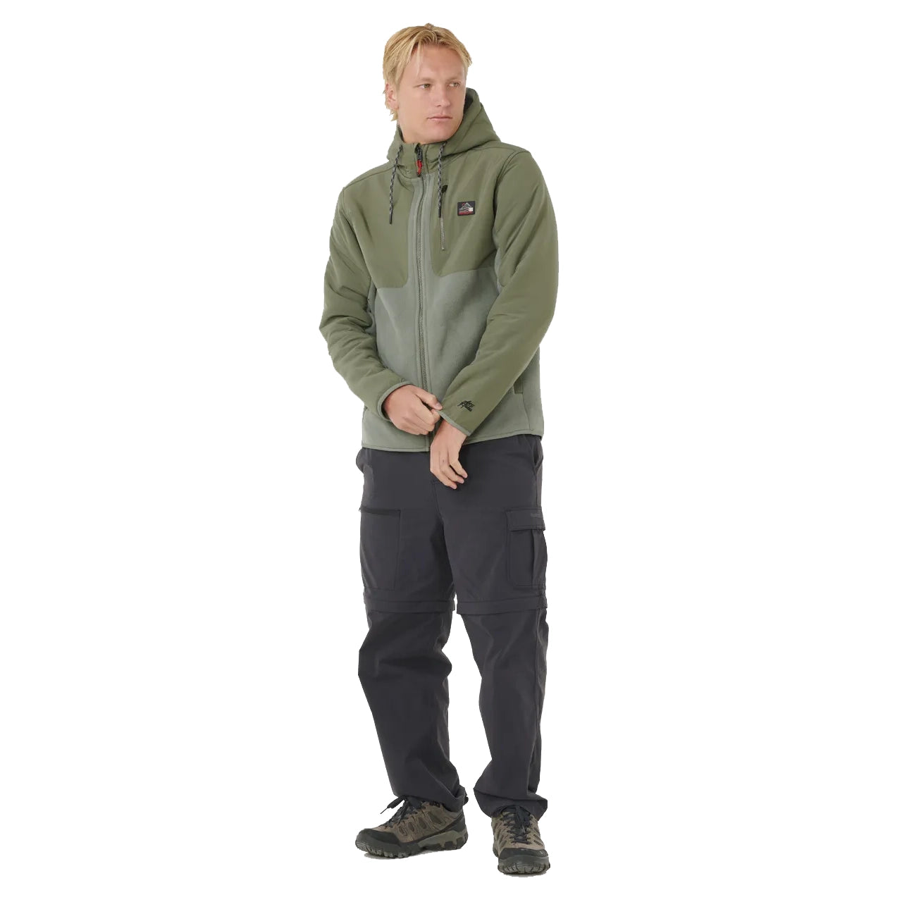 Ripcurl Anti Series Search Fleece- Cactus Green