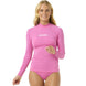 Ripcurl Classic Surf L/S UV Rashguard - Pink