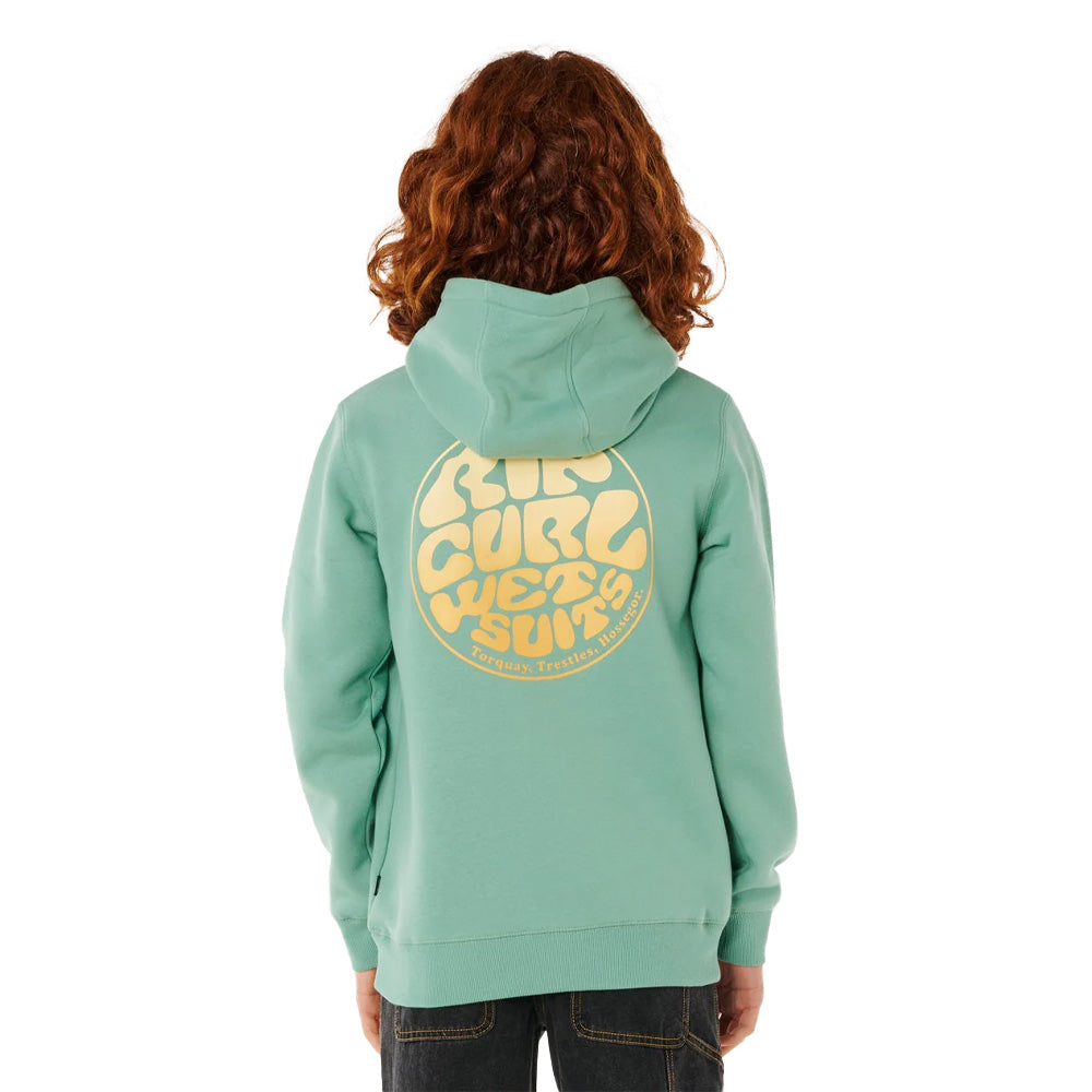 Ripcurl Wetsuit Icon Hood Kids - Navy/White
