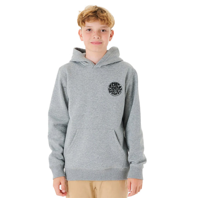Ripcurl Wetsuit Icon Hood Kids - Grey Marle