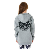 Ripcurl Wetsuit Icon Hood Kids - Grey Marle