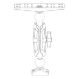Scotty 171 2.25" Ball System 8" Arms