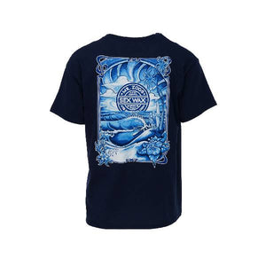Sex Wax Tee Sunrise - Navy