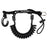 Cressi Spiral Lanyard With Ring - Metal