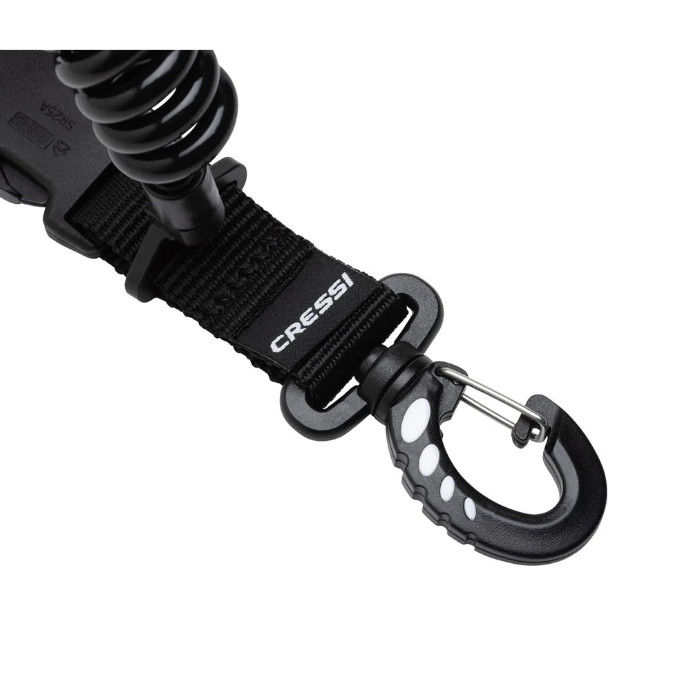 Cressi Spiral Lanyard With Ring