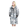 White Water Adults Hard-Shell Robe - Arctic Camo / Grey Lining