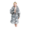 White Water Kids Hard-Shell Robe - Arctic Camo/Grey Lining