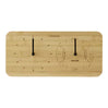 Northcore Wall Mounted Bamboo Time &#38; Tide Clock (Landscape)