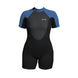 Alder Impact Womens Shortie 3/2mm Wetsuit - Blue