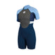 Alder Impact Womens Shortie 3/2 Wetsuit - Blue