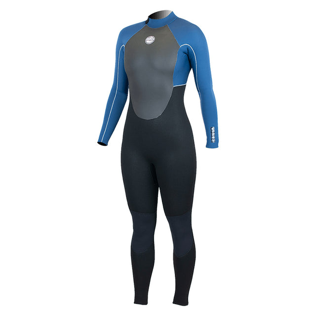Alder Stealth Ladies 4/3mm Wetsuit - Blue