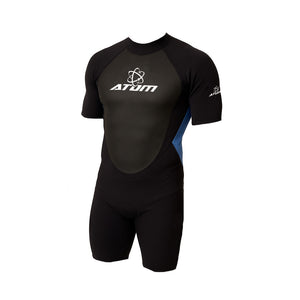 Atom 3mm Shortie Wetsuit - Blue