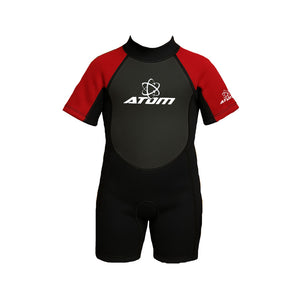 Atom 3mm Shortie Wetsuit Junior - Blue