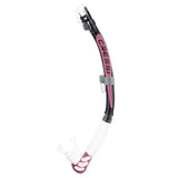 Cressi Alpha Ultra Dry Snorkel - Black / Blue