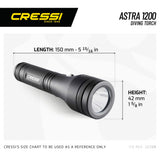 Cressi Astra 1200 Torch